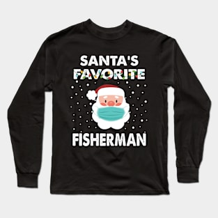 santas favorite Fisherman Long Sleeve T-Shirt